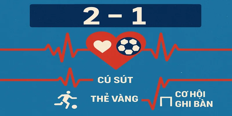 Không chỉ là những con số khô khan, mà là nhịp tim của trận đấu