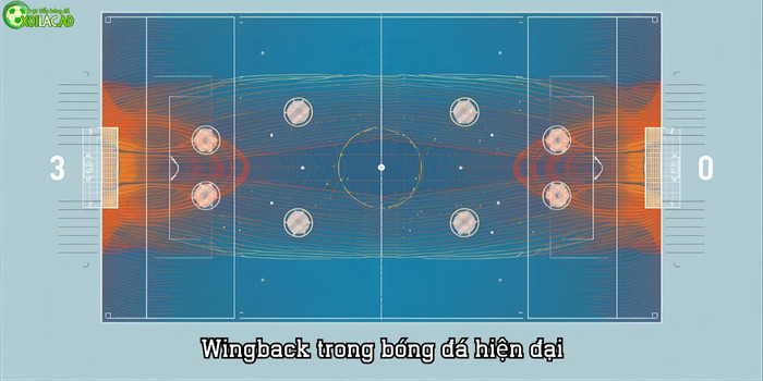 Wingback là gì? Vai trò của wingback trong bóng đá hiện đại