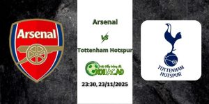 Nhận định Arsenal vs Tottenham 23h30 23/11/2025